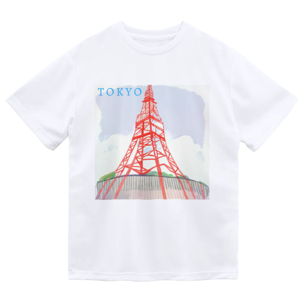 JapanのTOKYO_01 ドライTシャツ