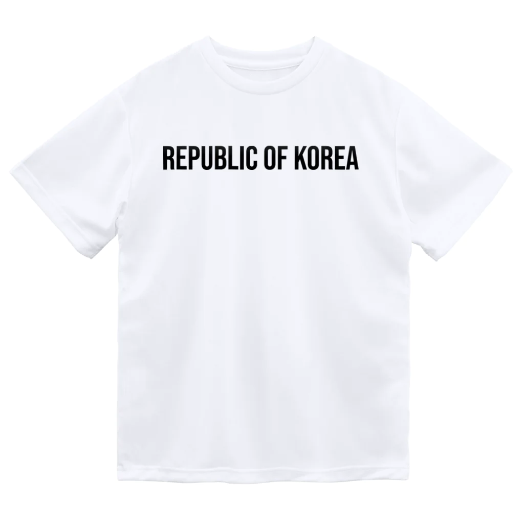 ON NOtEの韓国 ロゴブラック ドライTシャツ