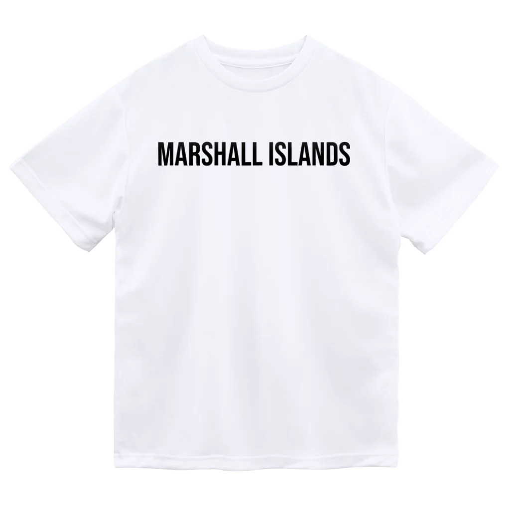 ON NOtEのマーシャル諸島 ロゴブラック ドライTシャツ