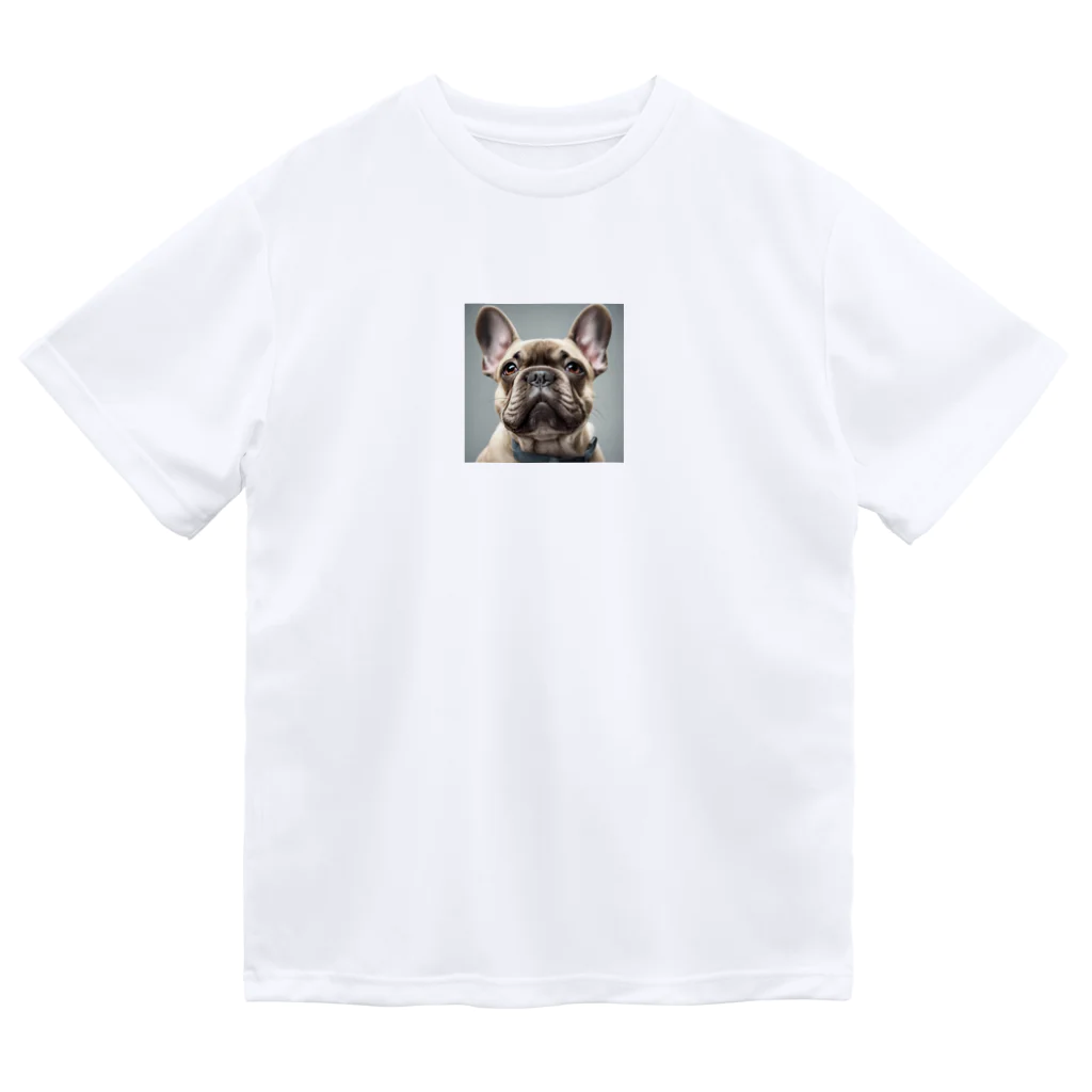 smile_happyのfrench bulldog Dry T-Shirt