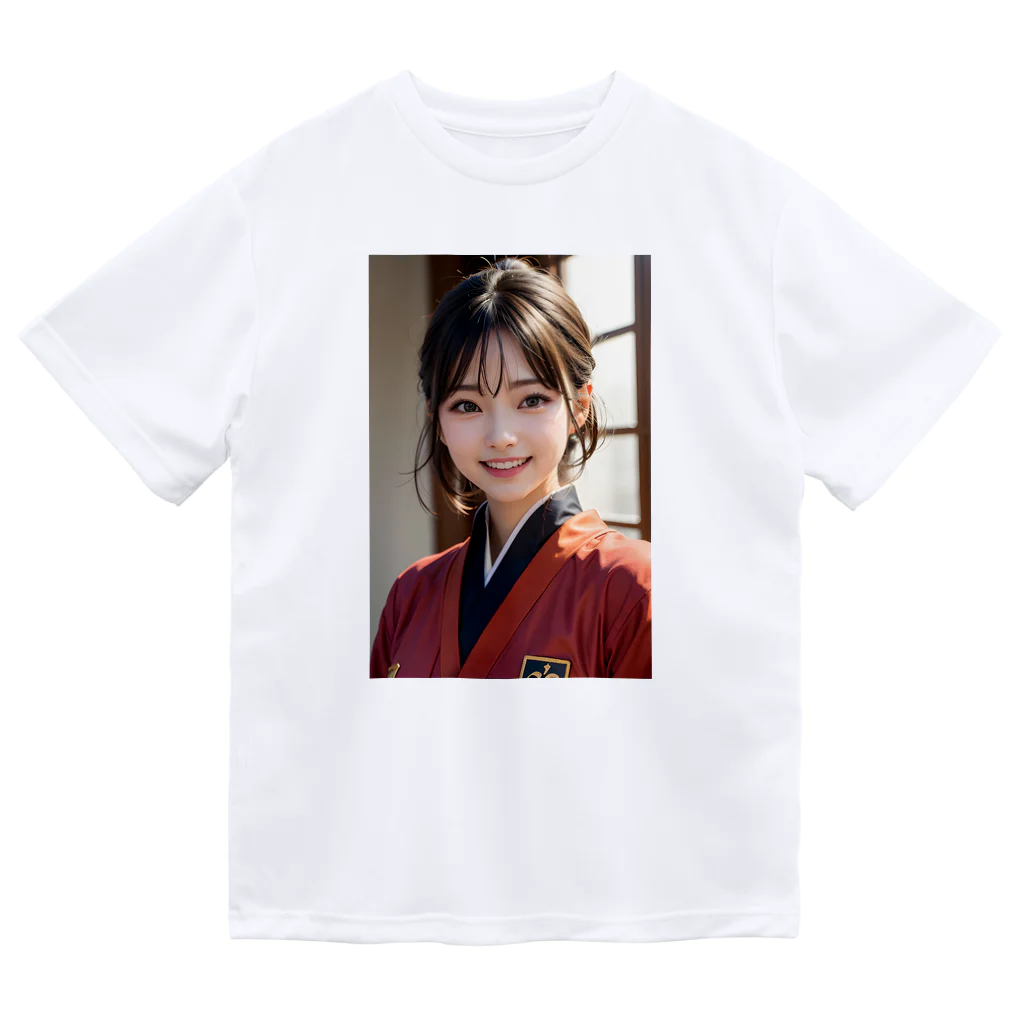 rubeusuの優しく微笑む町娘 ドライTシャツ