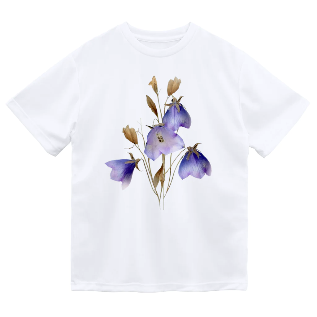 Atelier Petrichor Forestのキキョウ Chinese bellflower ドライTシャツ