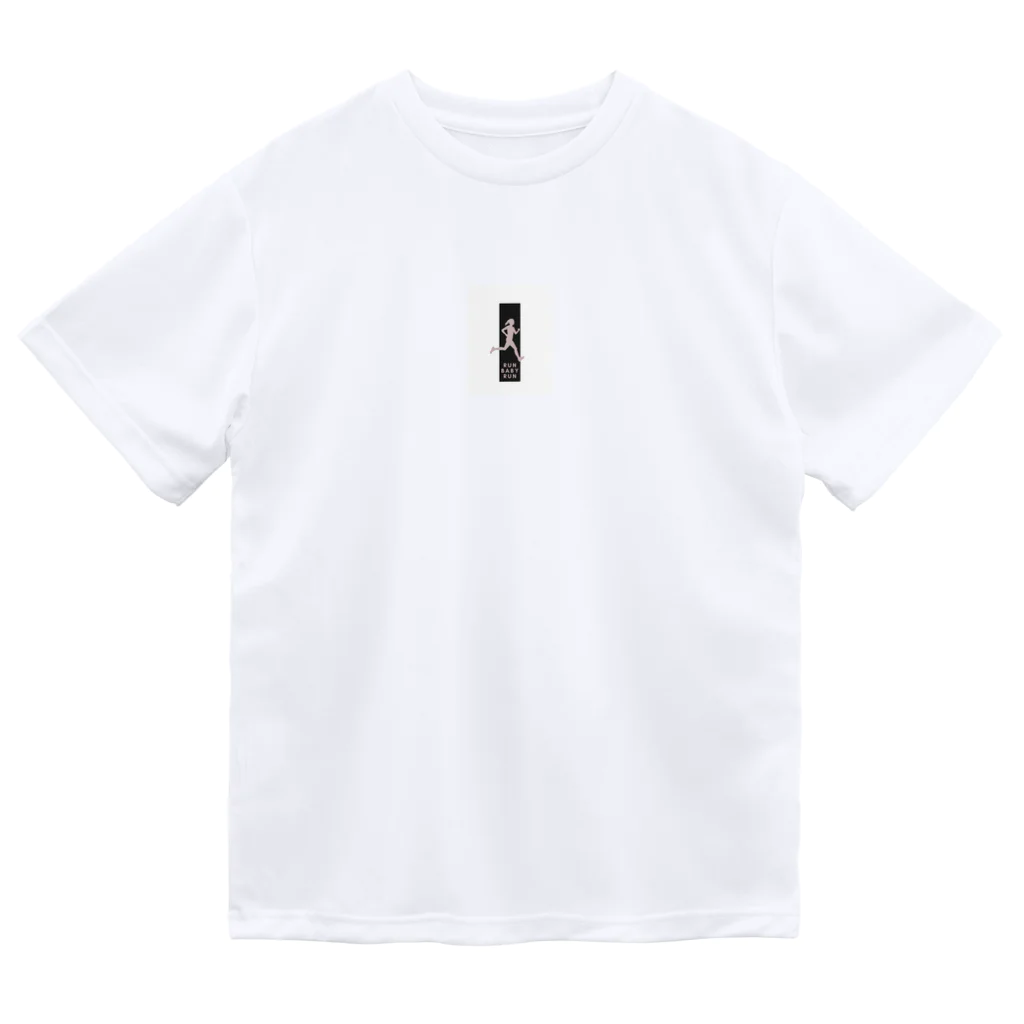 hirasan3のモダンでシンプルなランナーのシルエット Dry T-Shirt