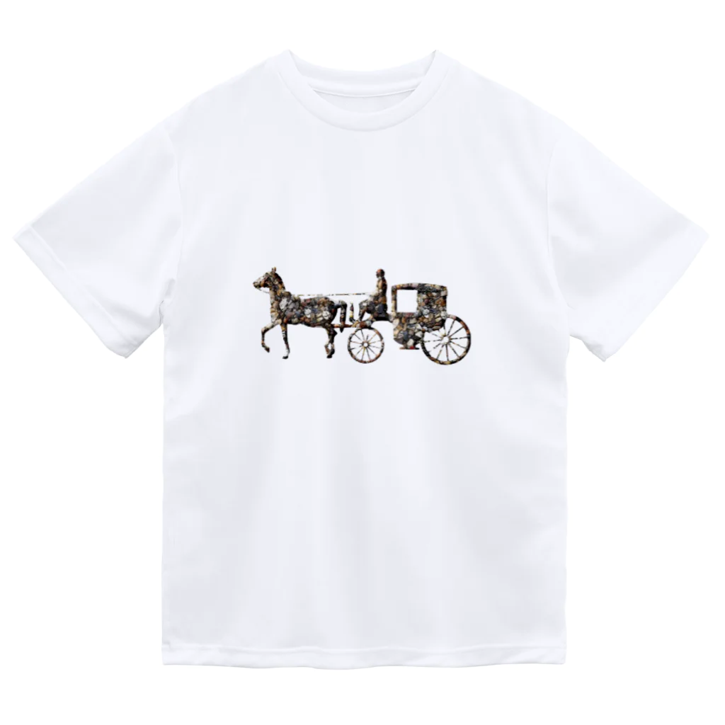 mumusの馬車　stone Dry T-Shirt