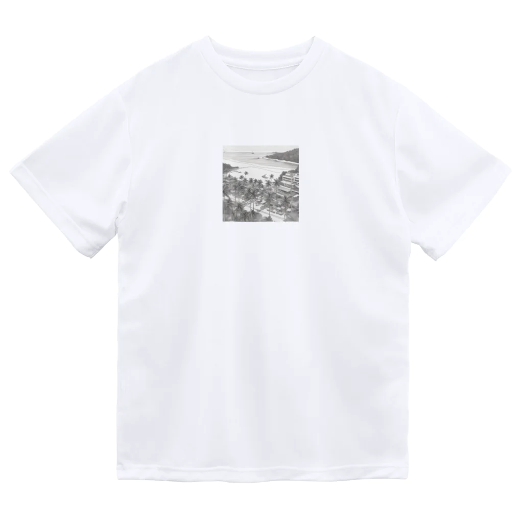 YoMiTの有名な観光スポットイメージ画像：ボラカイ島（フィリピン） ドライTシャツ