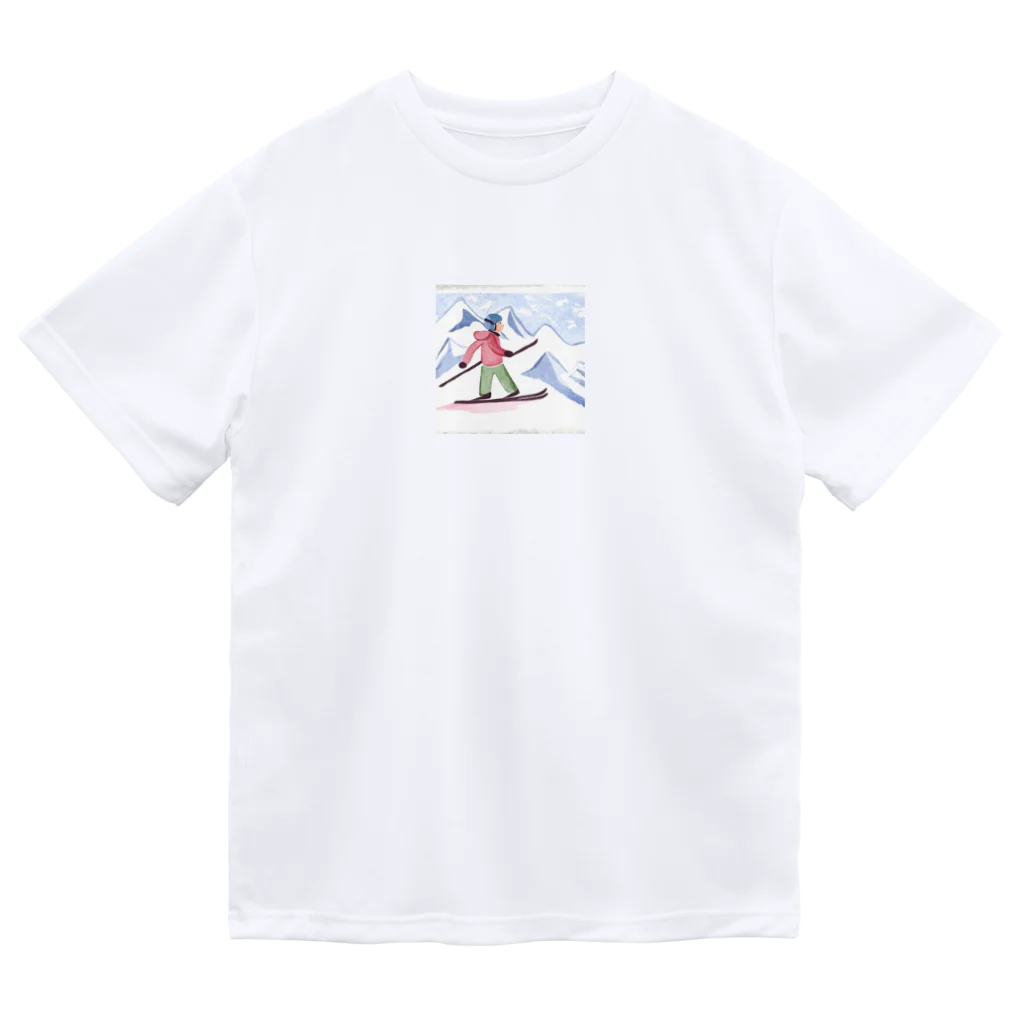 とみのスキーがすき ドライTシャツ