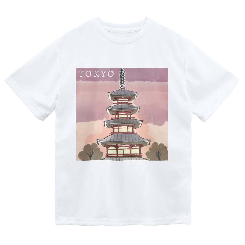 Japanの東京_03 ドライTシャツ