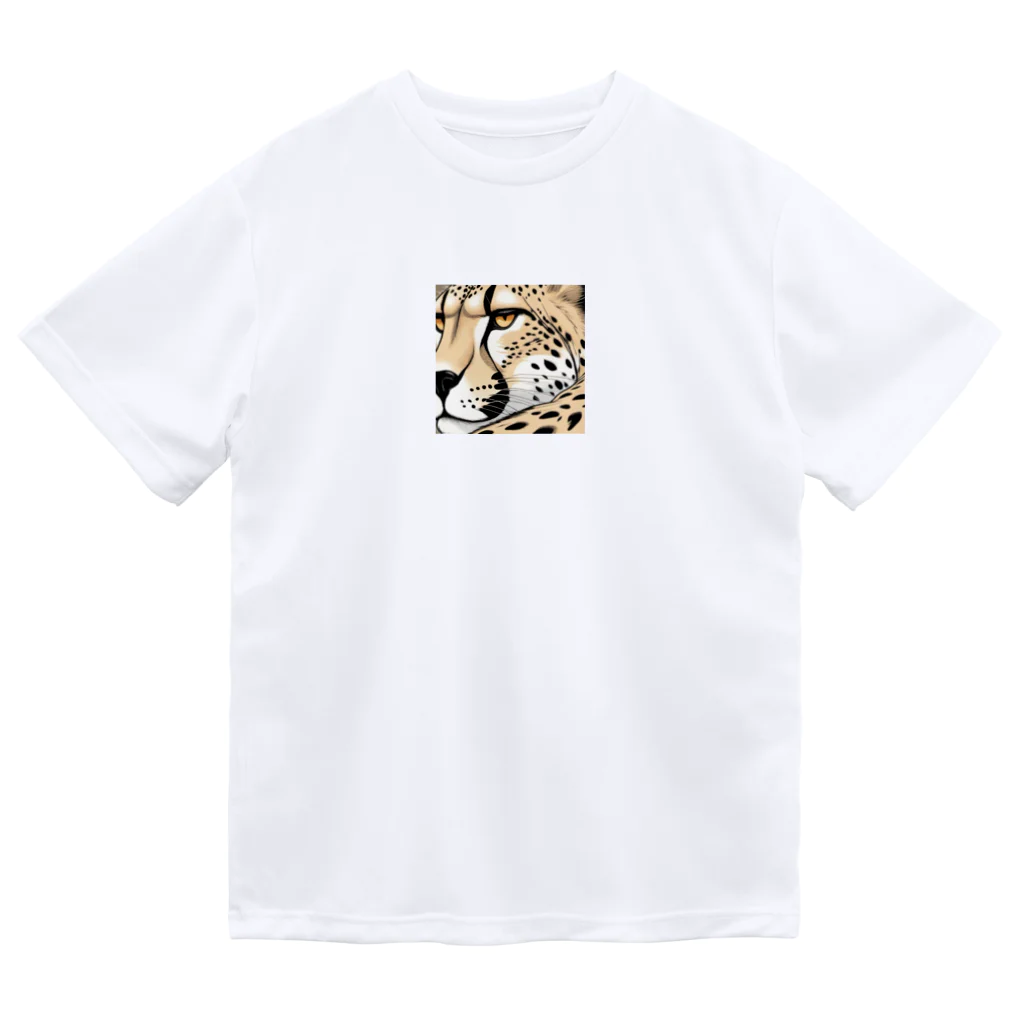 kstm_comのヒョウくん ドライTシャツ