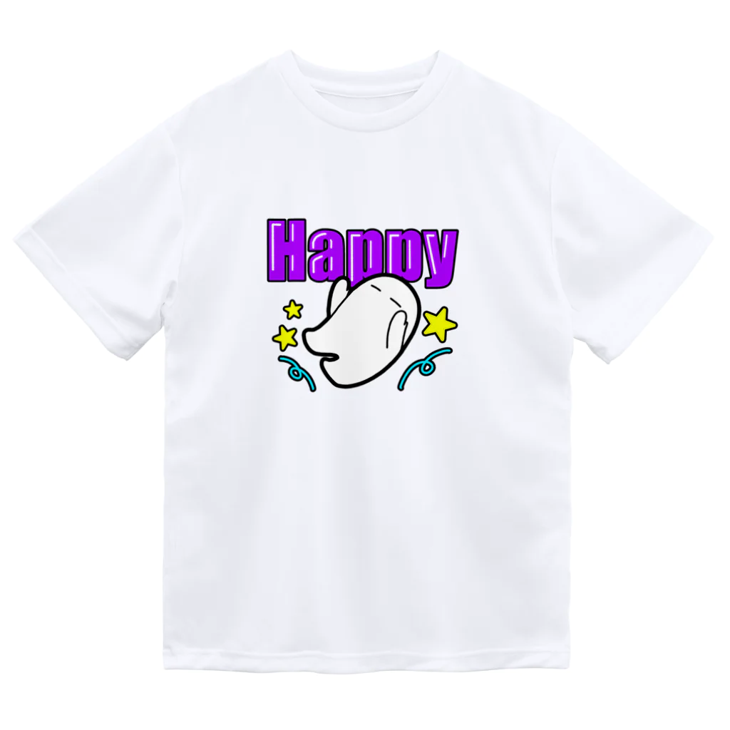 サボサボのHappyな生き物 ドライTシャツ