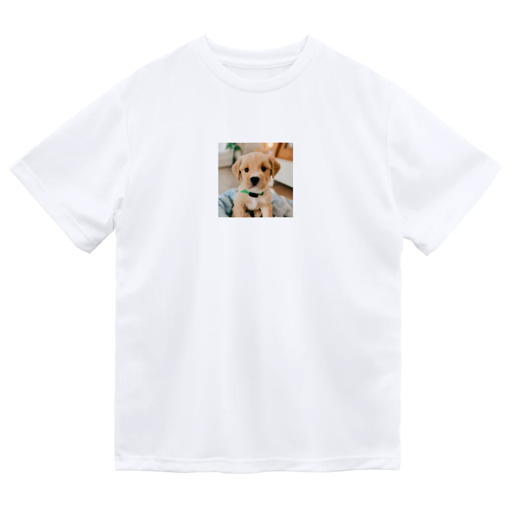 カズクリエイトの可愛い子犬のムギちゃん！ Dry T-Shirt