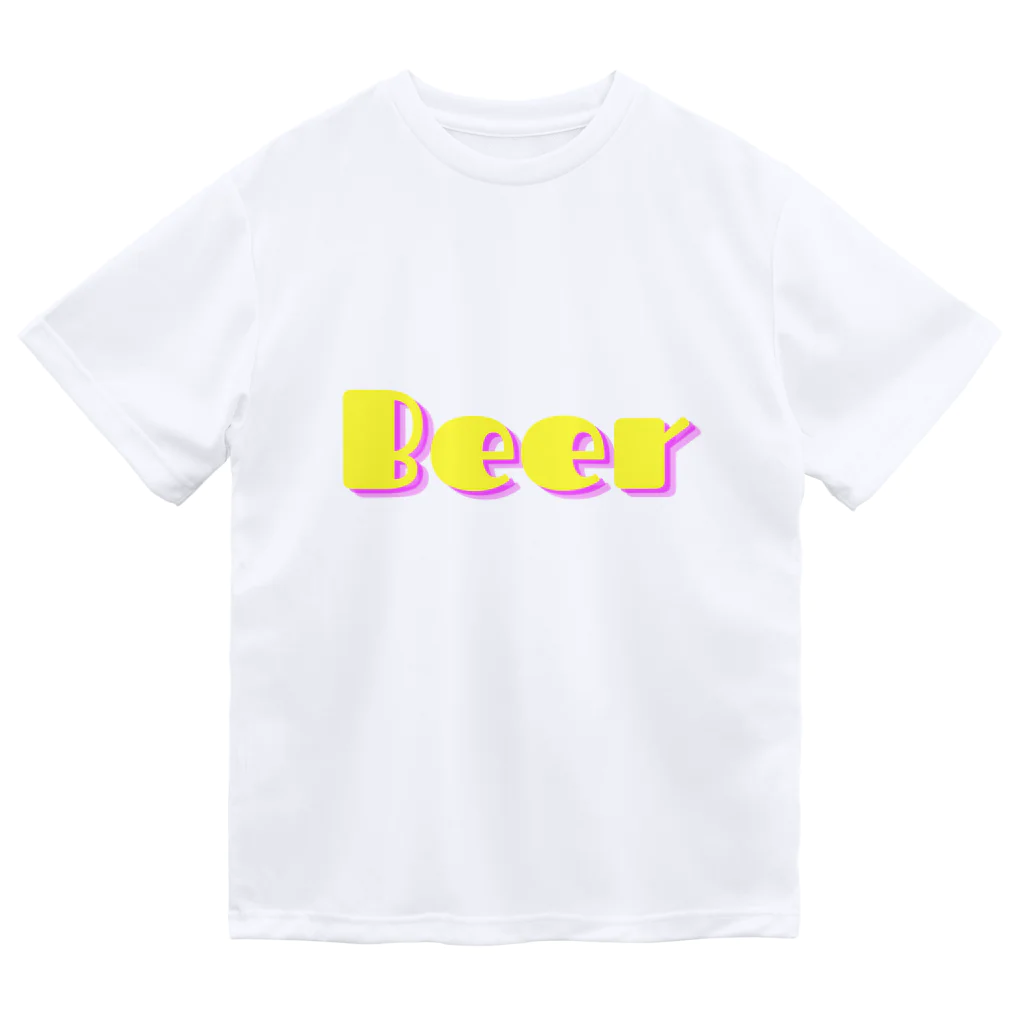 BEERのビール_POP(透過) ドライTシャツ