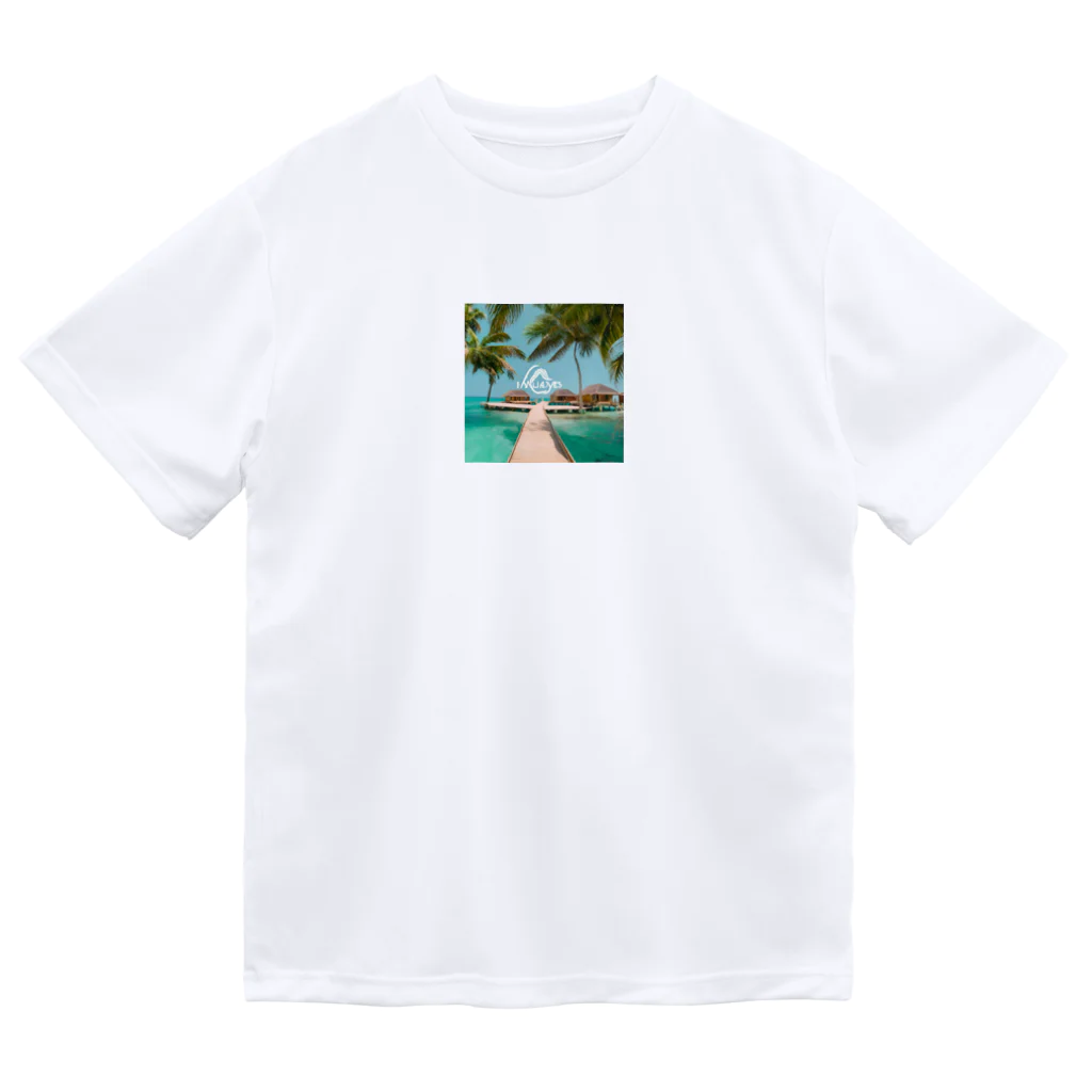Totally-Fascinatingのモルディブビーチバンガロー Dry T-Shirt