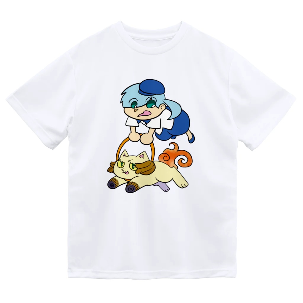 Animaru639のThe Land of Cats-002 Dry T-Shirt