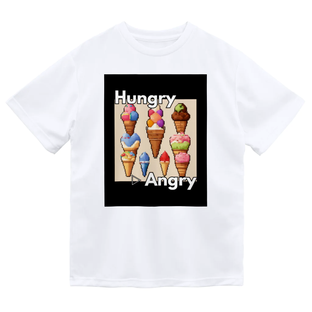 hAngryの【アイスクリーム】hAngry ドライTシャツ