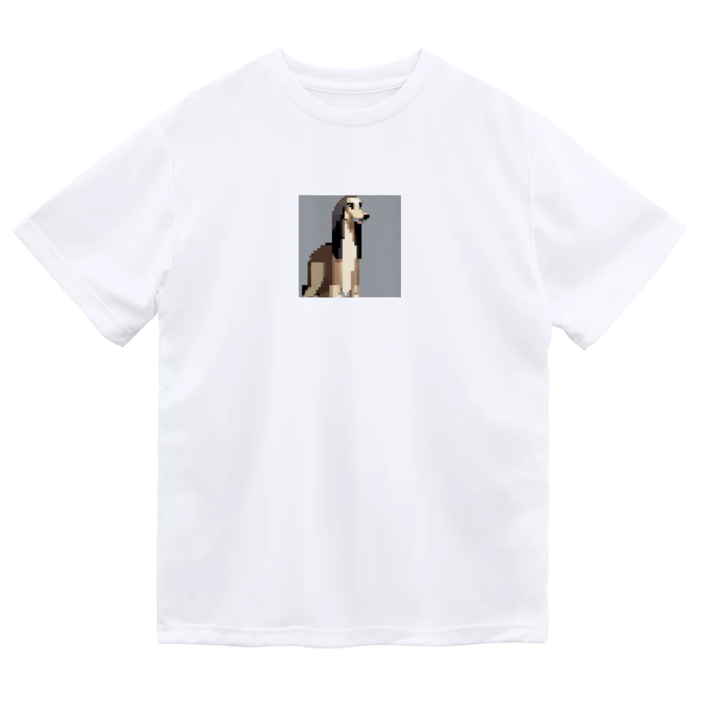 ドットドッグのドット絵の犬 Dry T-Shirt