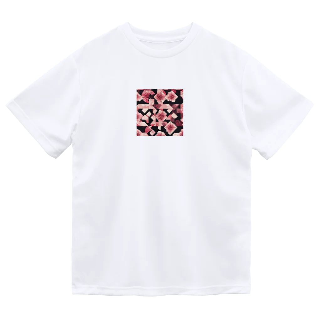 samurai-isの桜モダン ドライTシャツ