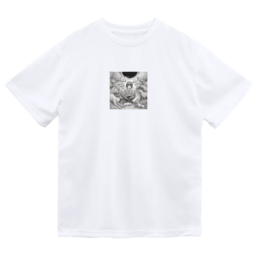 Stylishの動物愛好家 Dry T-Shirt