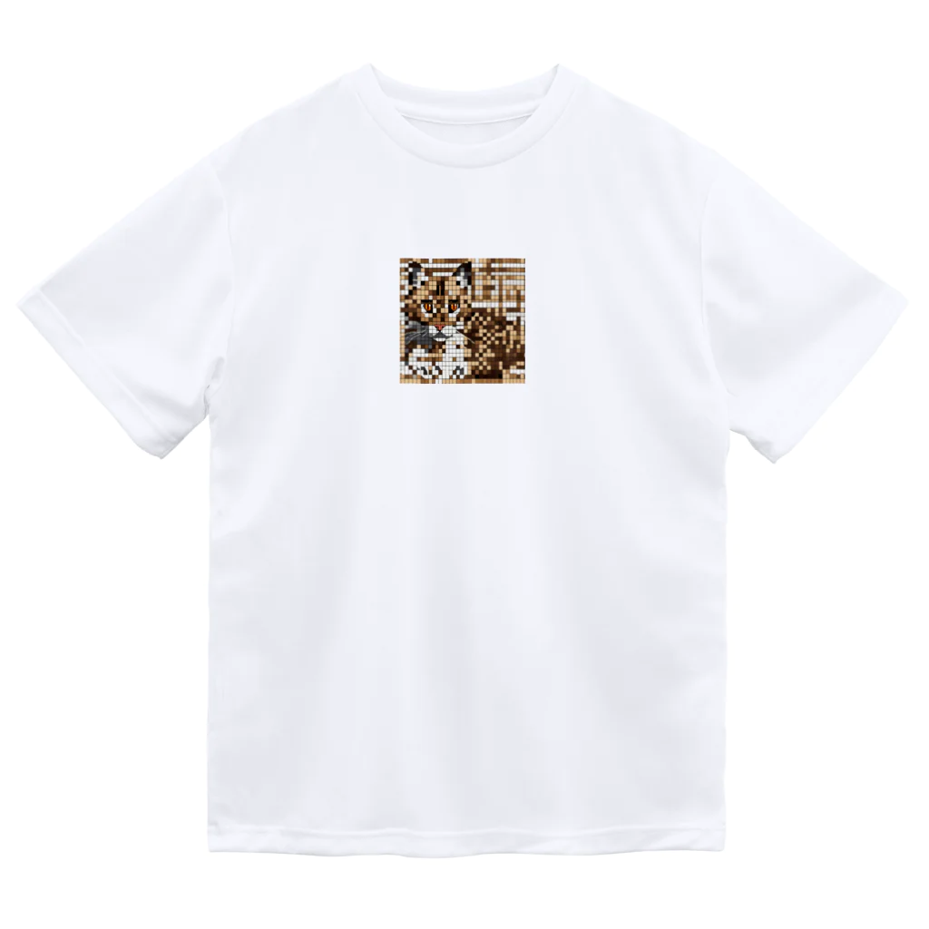 kindonesiaのドット絵のベンガルキャット Dry T-Shirt