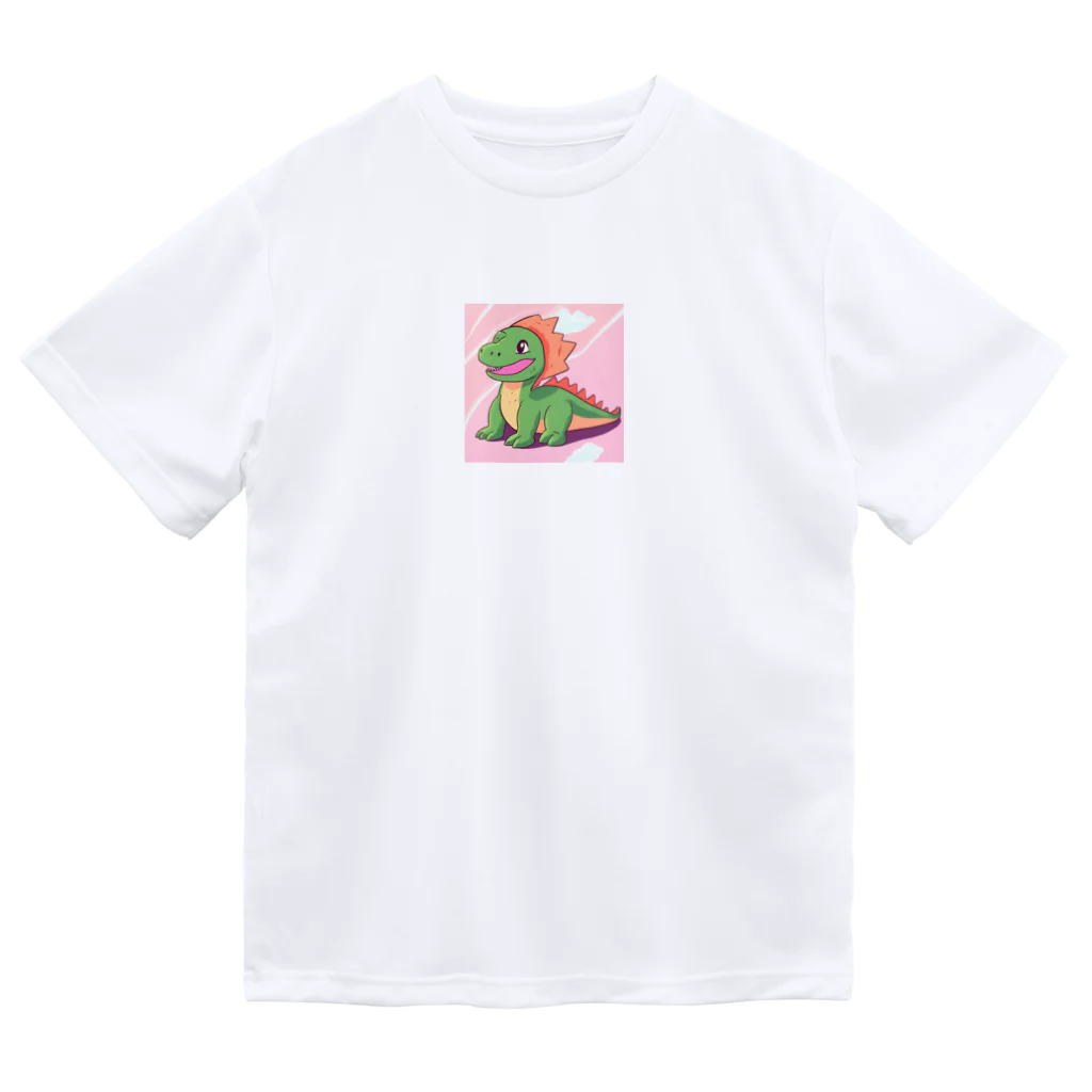 かわいいグッズのかわいい恐竜のグッズ Dry T-Shirt