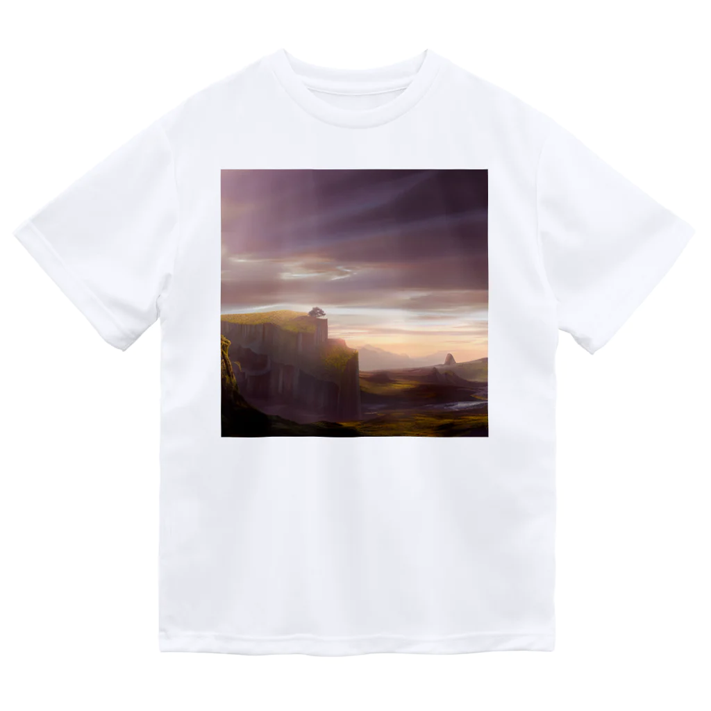 Dankeのエチオピアの風景 ドライTシャツ