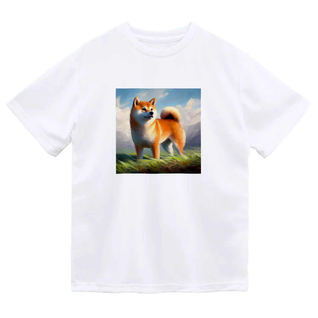 KAWAII-CLUBのKAWAII柴犬001 Dry T-Shirt