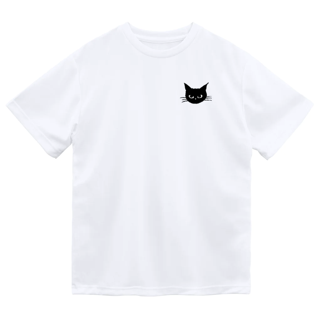 kodou3の黒ネコ　スポーツ用T Dry T-Shirt