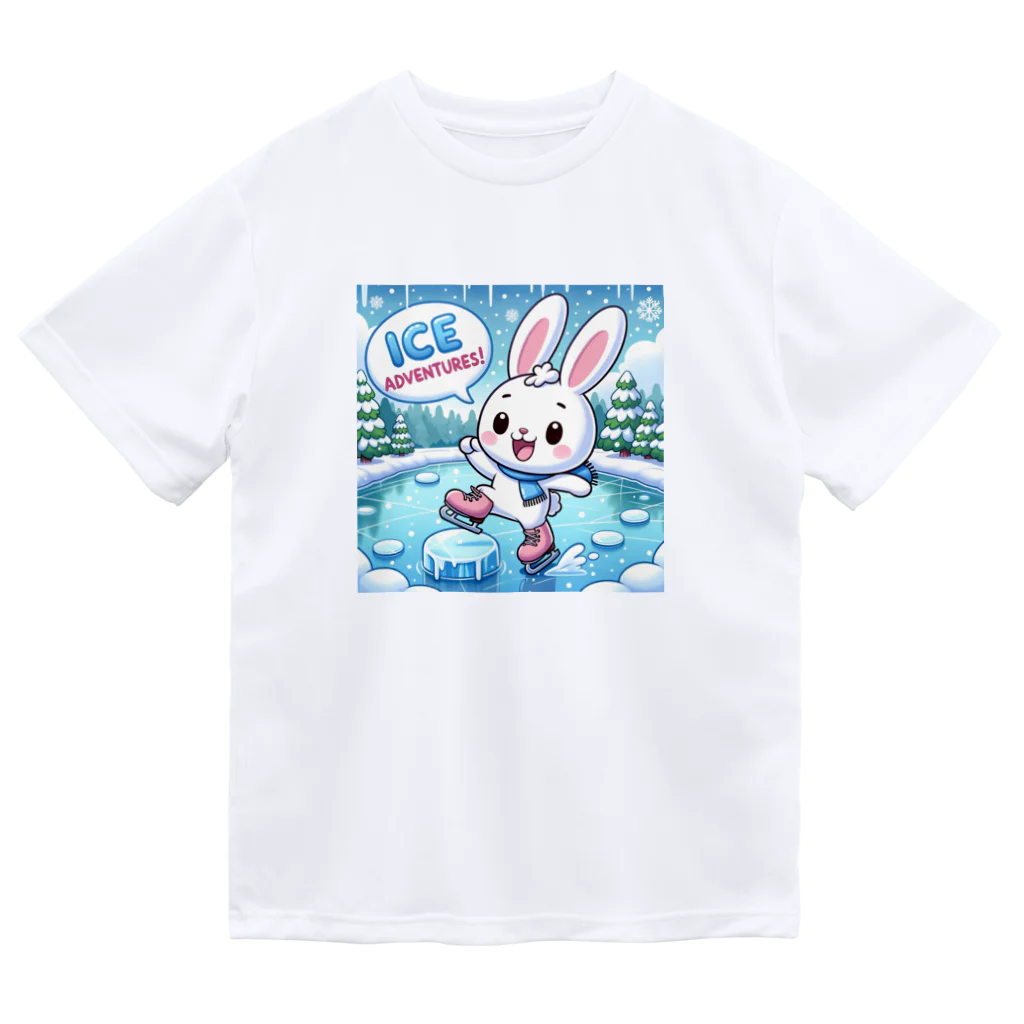 🌟 SHIN03 - あなたのスタイルを輝かせる 🌟のPONPONウサギ Dry T-Shirt