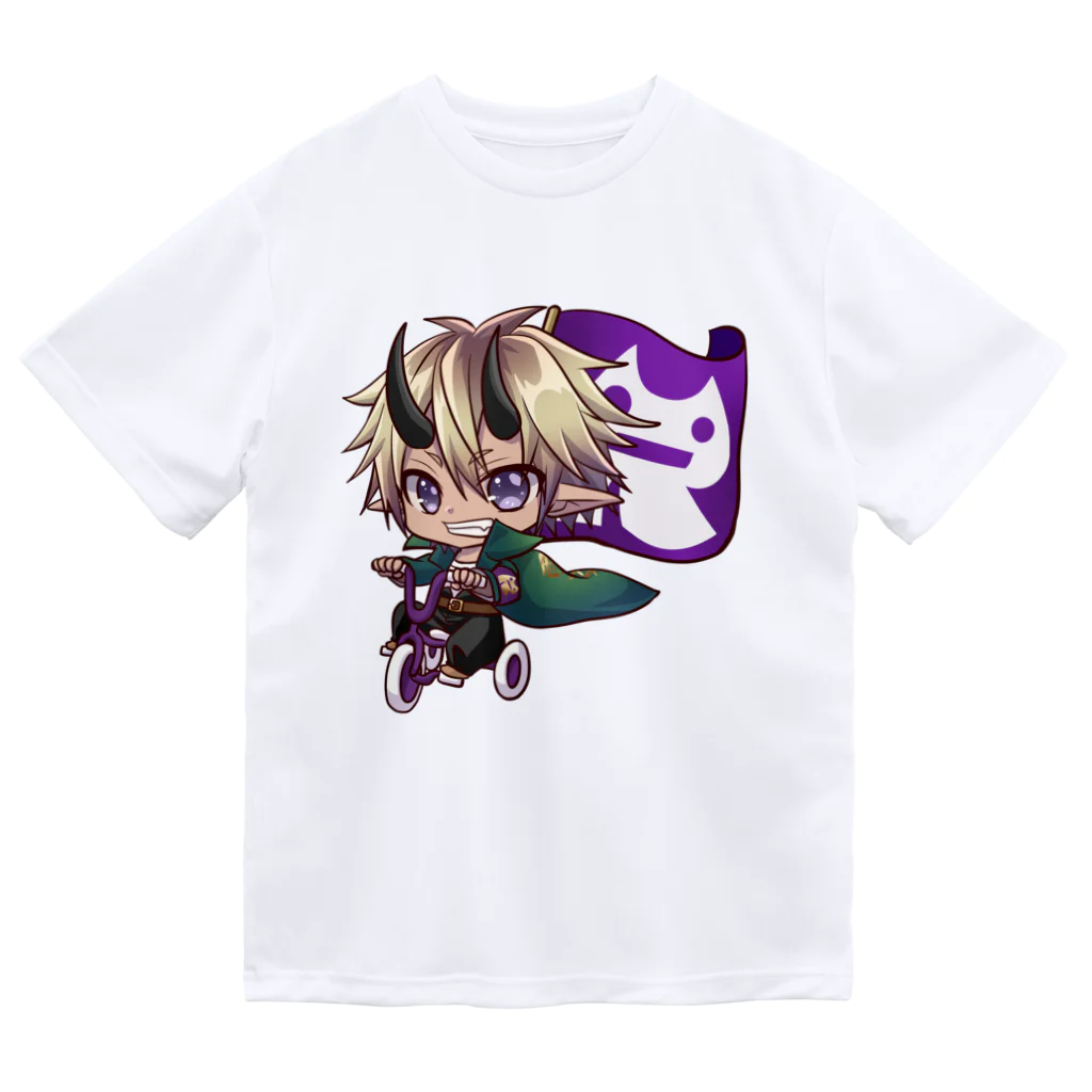 ロキのロキロキ団三輪車アバ雷炎ちゃん Dry T-Shirt