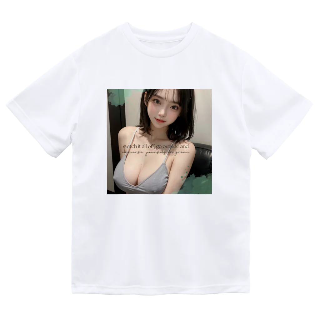 sounya sounyaの美女 図鑑（ニットブラ） ドライTシャツ