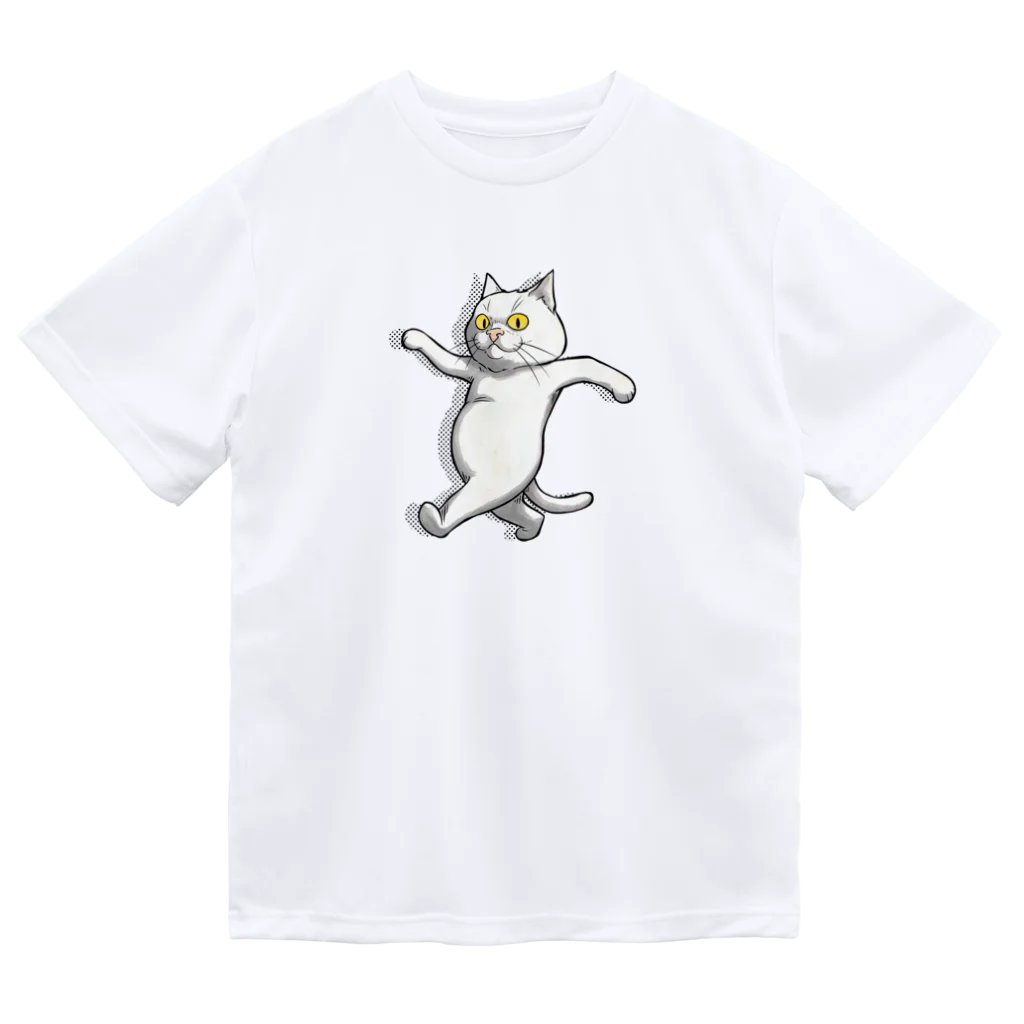 TAKE-TONのさんぽねこ Dry T-Shirt