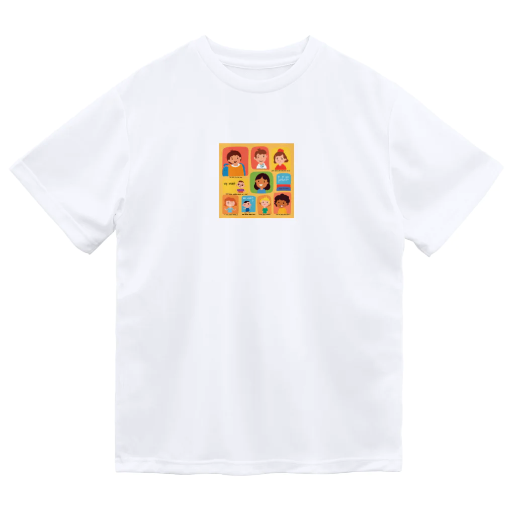 Satoshi27の有名なキャラクターのセリフ ドライTシャツ