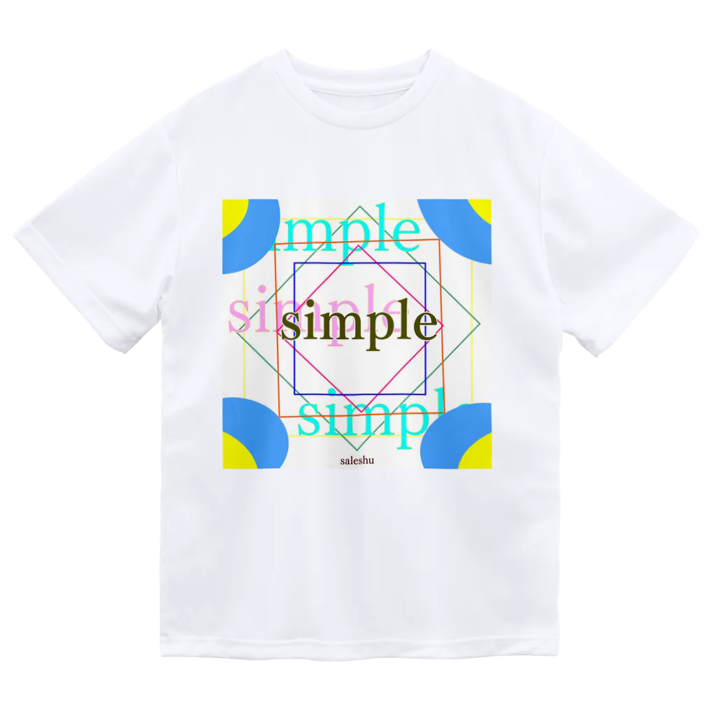 saleshuのsimple8 ドライTシャツ