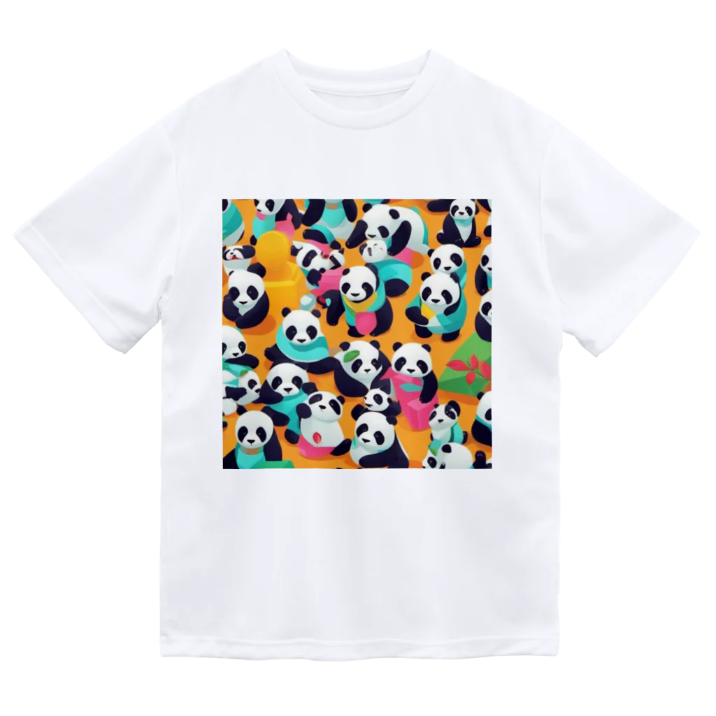 otaaa08のPANDAグラフィック ドライTシャツ