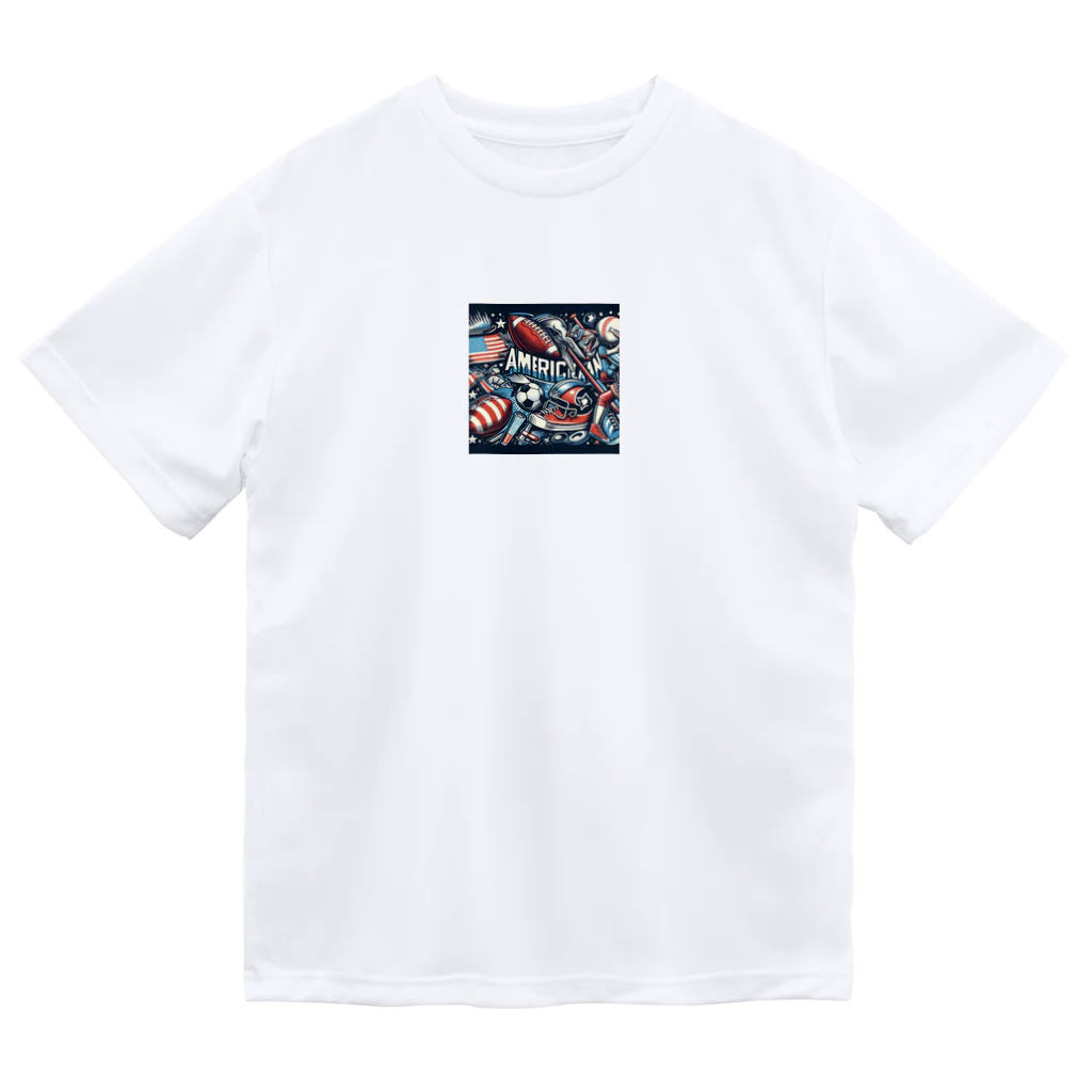 Satoshi27の "アメリカンスポーツの輝き" Dry T-Shirt