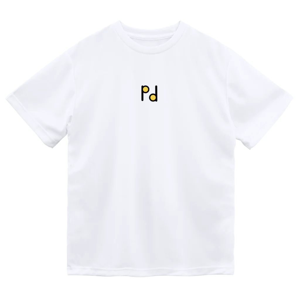 ピラミッディングデザインのｐとｄ Dry T-Shirt