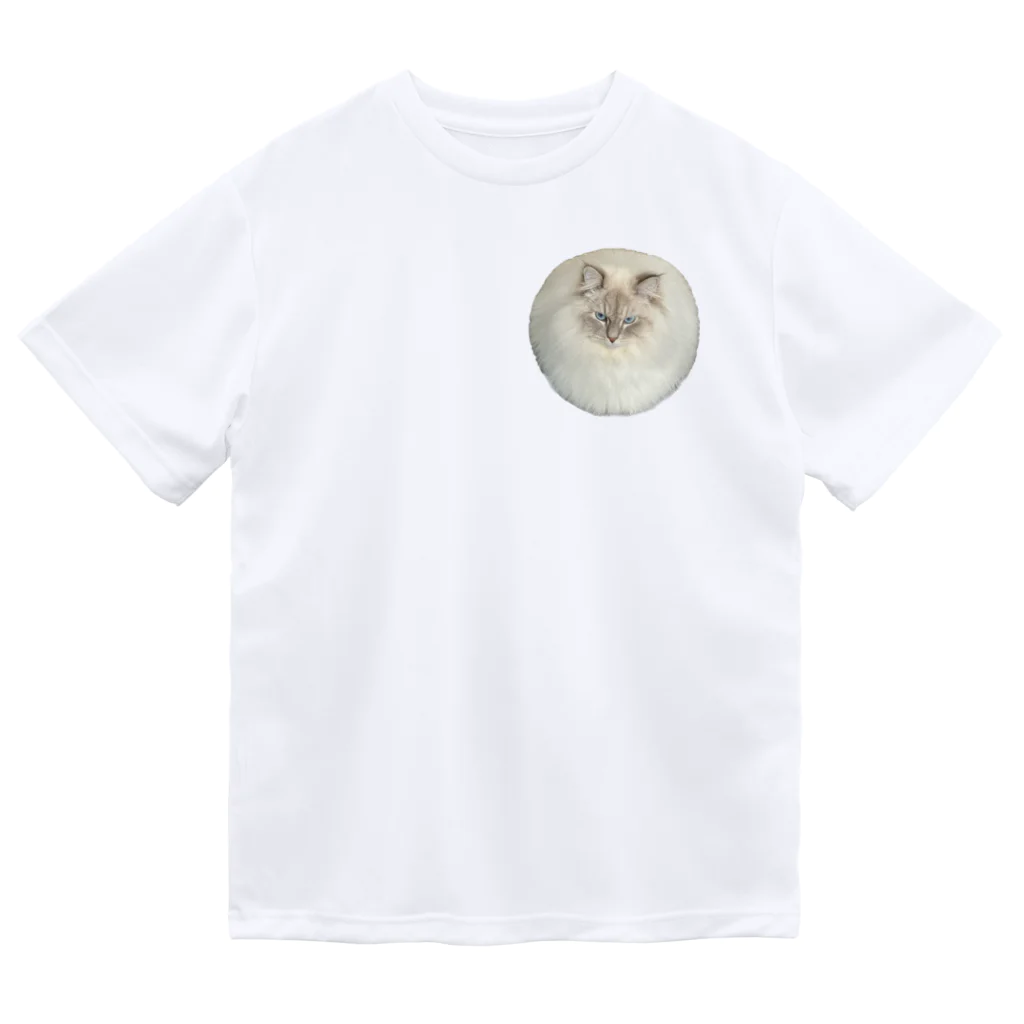 まんまる猫いれぶんのまんまる猫いれぶん Dry T-Shirt