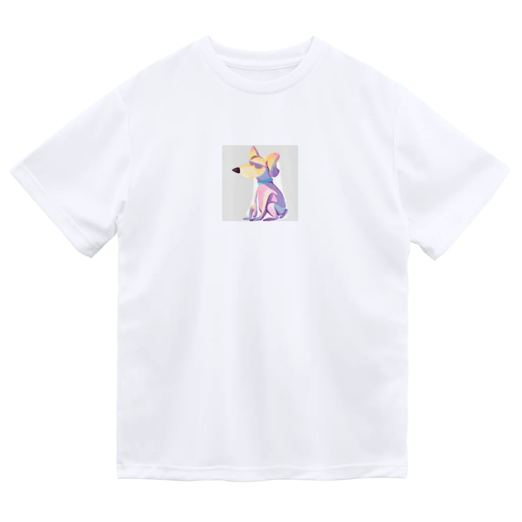 13261326のかっこいい犬のグッズ ドライTシャツ