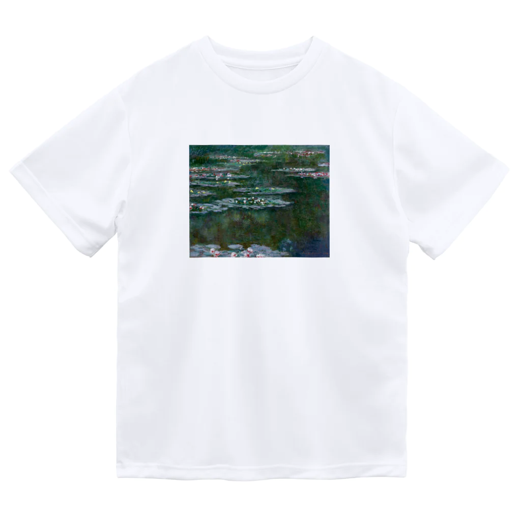 名画館のモネ「睡蓮②」　クロード・モネの絵画【名画】睡蓮シリーズ Dry T-Shirt