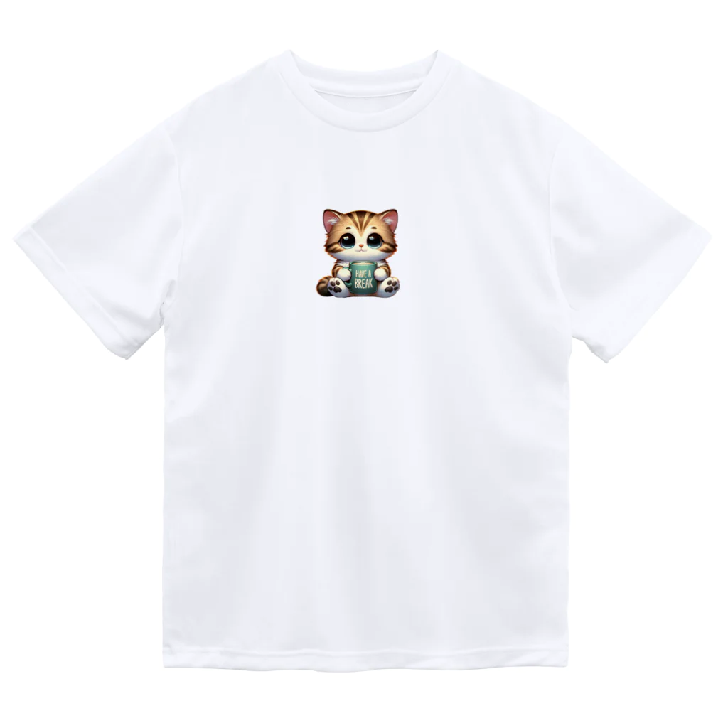 Nekonan Itemsのリラックスタイムキャット Dry T-Shirt