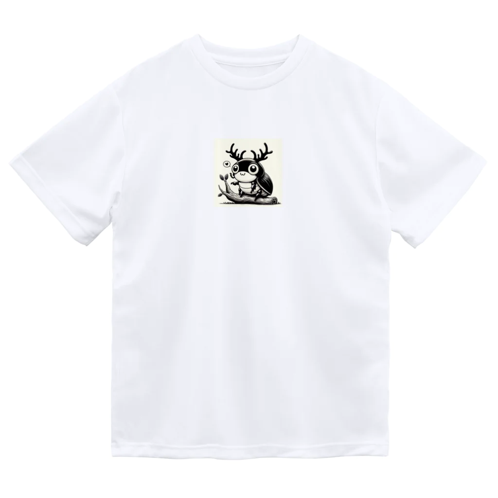 tomokazunagataのクワガタ君 ドライTシャツ