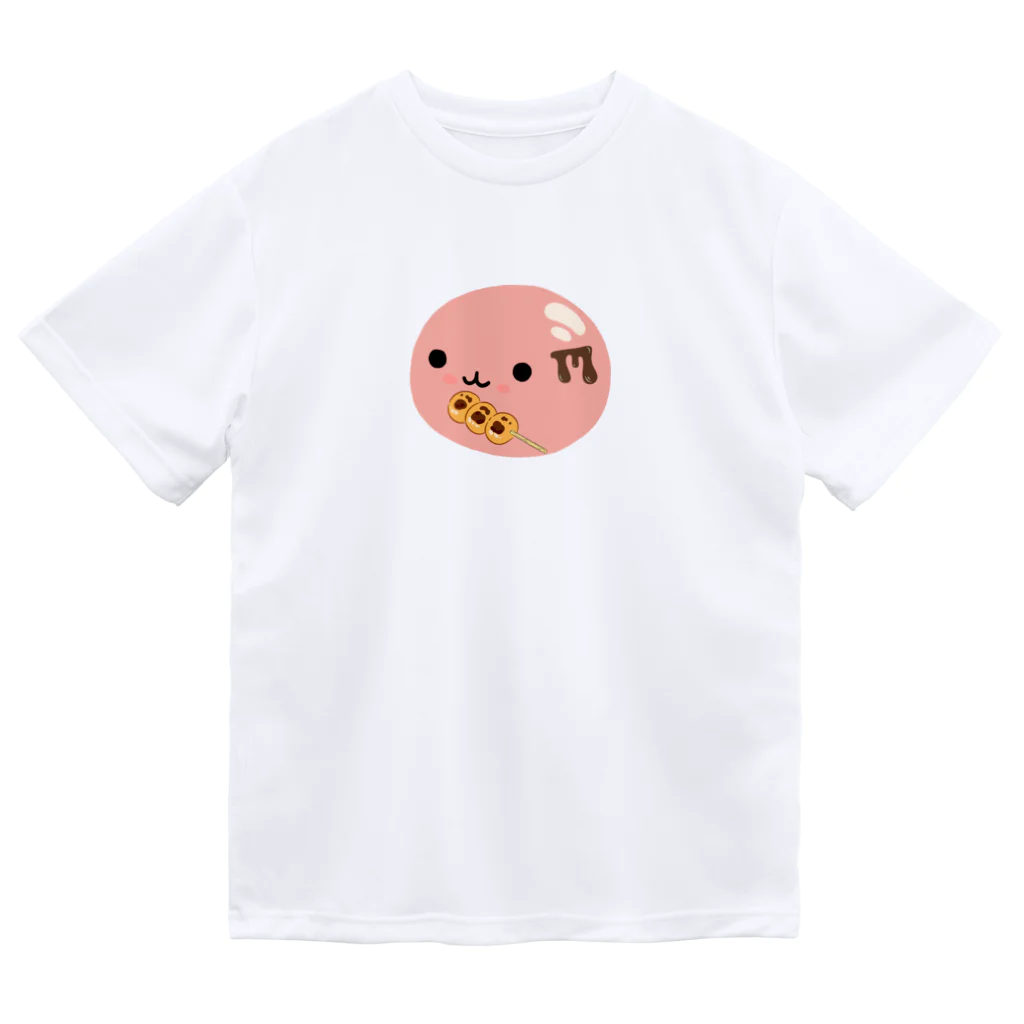 みたらし団子のふたたまちゃんのみたらし団子のふたちゃん ドライTシャツ