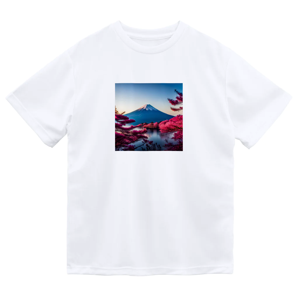 P.H.C（pink house candy）の富士山と紅葉、そして湖のグッズ Dry T-Shirt