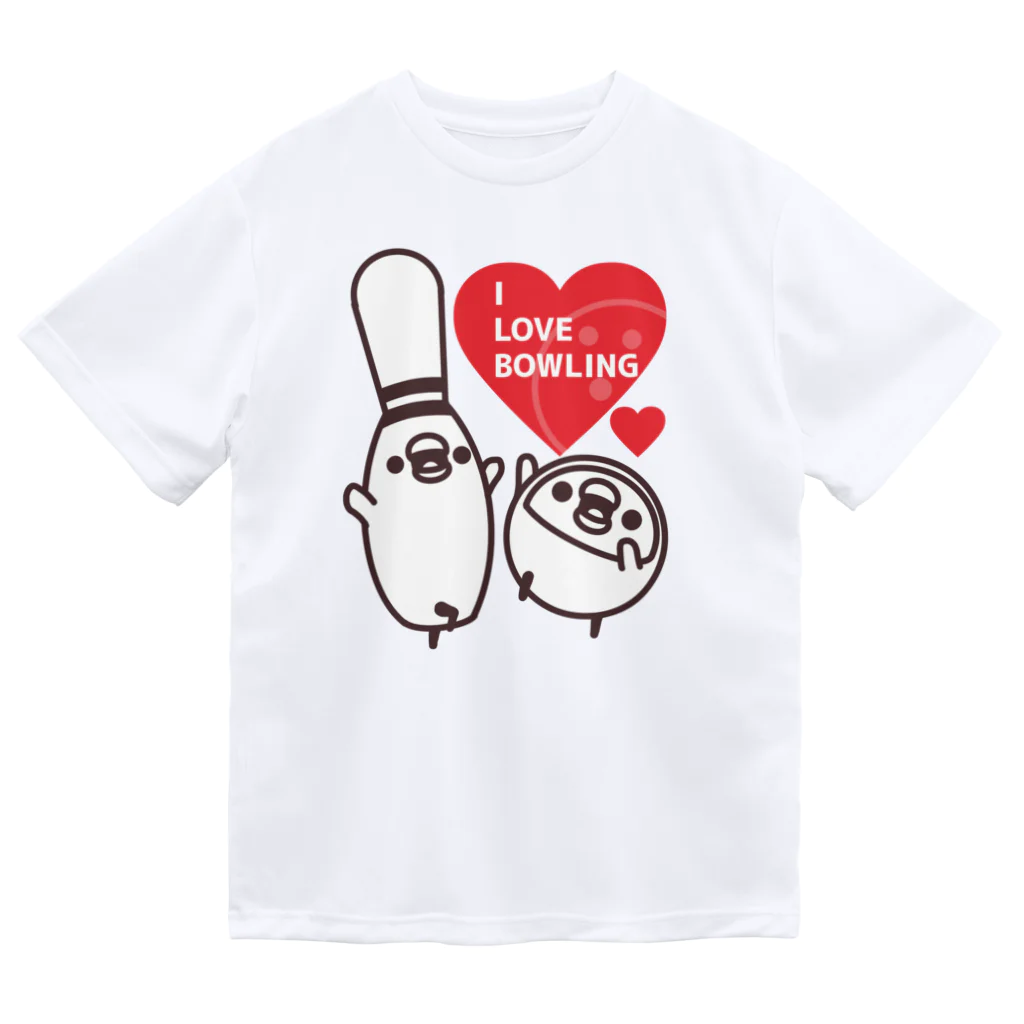 たまゆきショップのボウリング前面プリントシャツ ドライTシャツ