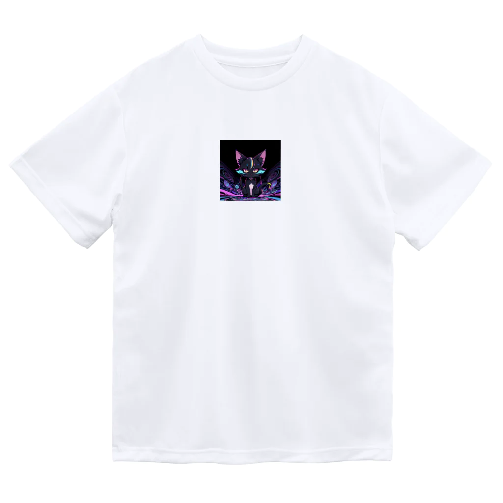 ミネラル太郎のサイケデリックネコ Dry T-Shirt