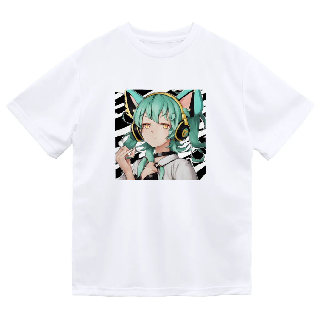 VOCALOID風な商品をのVOCALOID風 猫耳ちゃん ドライTシャツ