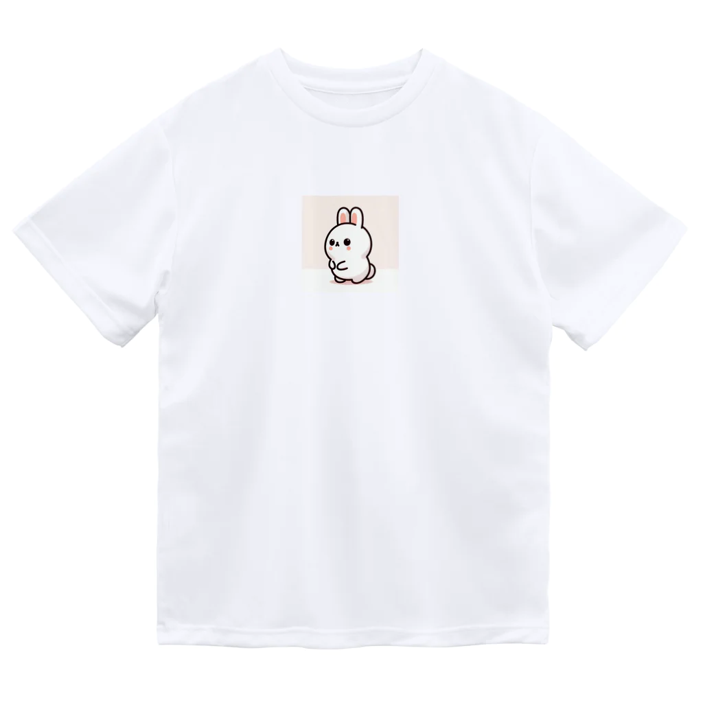 pekikoのうさぎの梅 ドライTシャツ