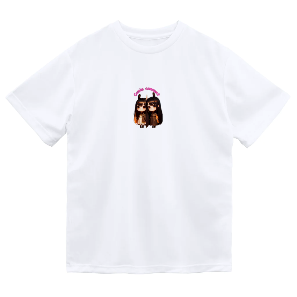 Cutie connectの双子のウサ耳 Dry T-Shirt