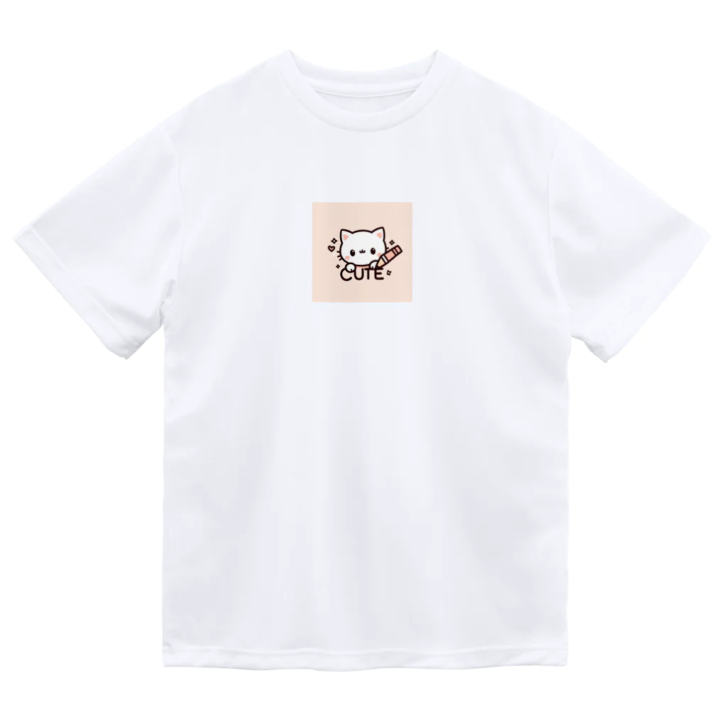 mini_asuのCut 猫 Dry T-Shirt