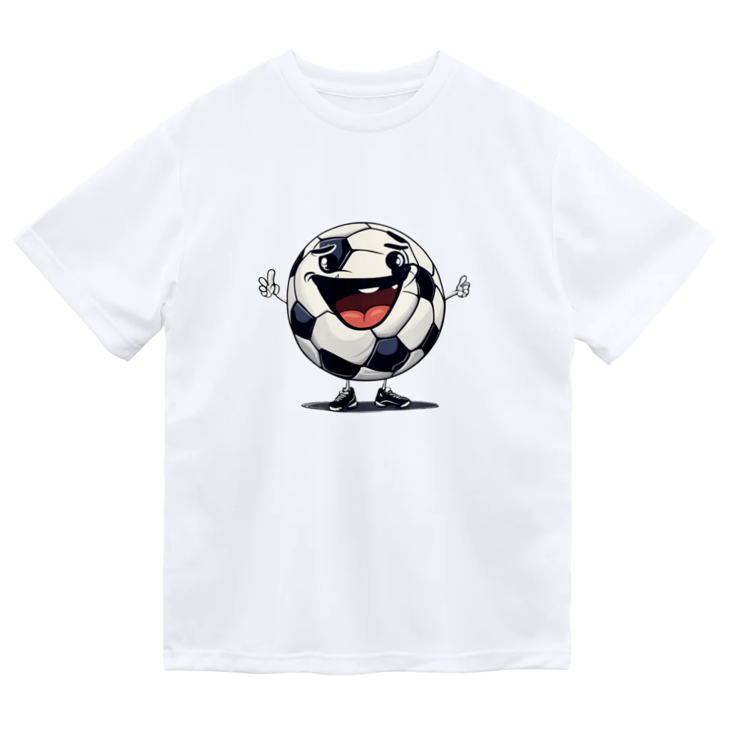 リスペードのサッカーボールさん ドライTシャツ