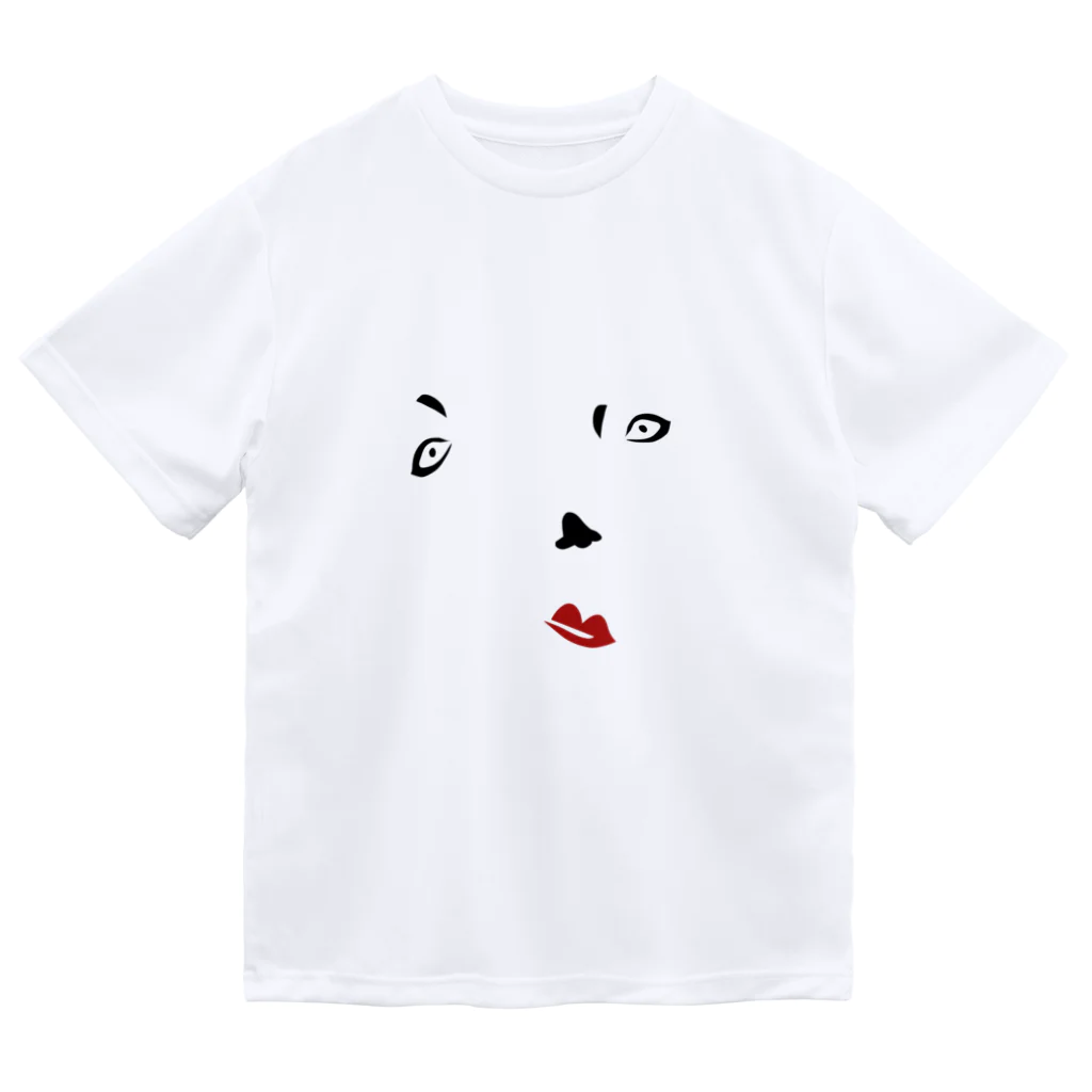 IHYLIの福笑い ドライTシャツ